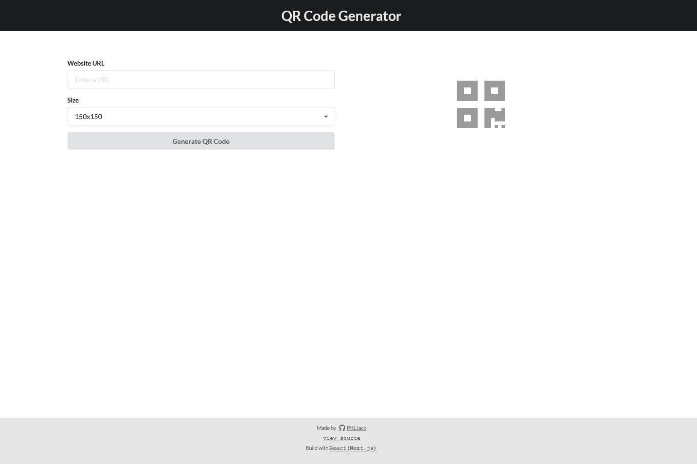 QR Code Generator